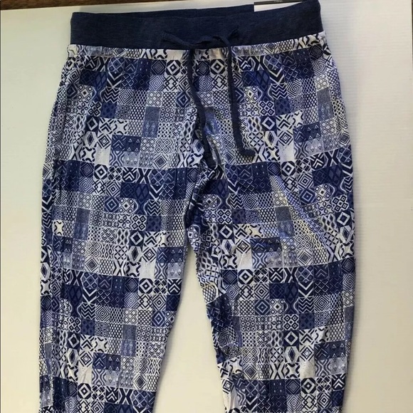 Natural Reflections Blue soft lightweight cool Pajama Pants - Picture 2 of 8